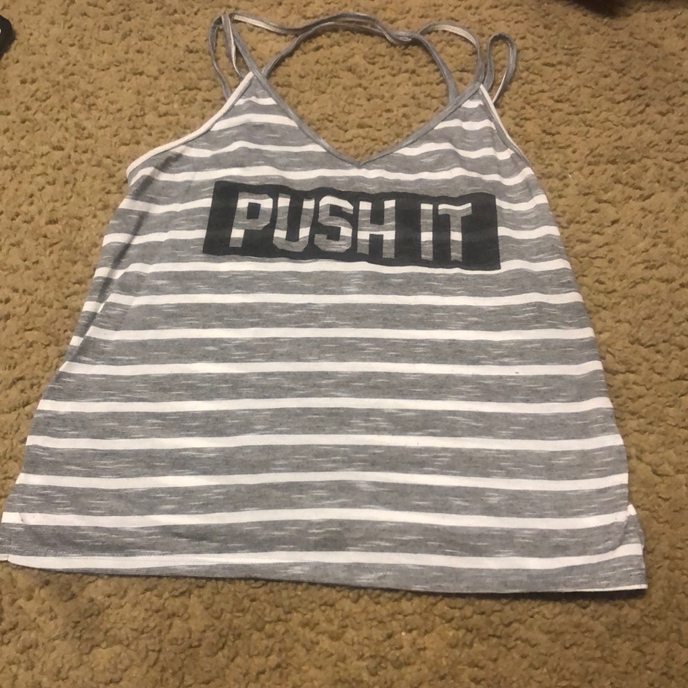 Charlotte Russe Push it tank top